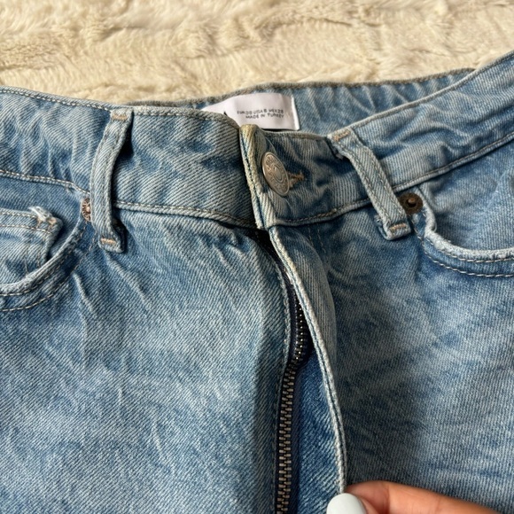 Zara Women's Size 6 Blue Straight Ankle Jeans - Picture 4 of 5